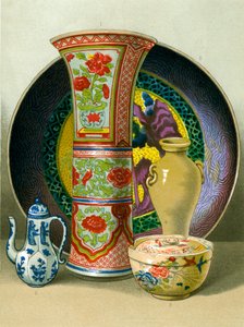 Keramikkunst, chinesisches und japanisches Porzellan