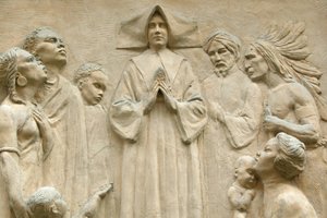 Kapelle der Wunderbaren Medaille. Catherine Laboure, Paris, Frankreich von Unbekannt