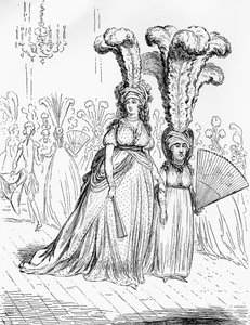 Charaktere im hohen Leben..., 1795 von Unbekannt