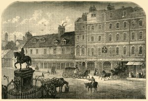 Charing Cross vom Northumberland House von Unbekannt