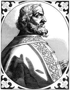 Karl der Große 712-814, Heiliger Römischer Kaiser und König der Franken, 16. Jahrhundert 1849 von Unbekannt