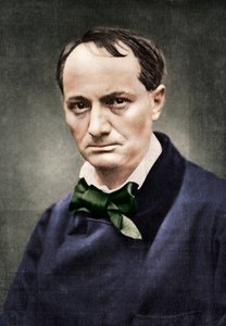 Charles Baudelaire, einflussreicher französischer Dichter, Kritiker und Übersetzer, Mitte des 19. Jahrhunderts von Unbekannt