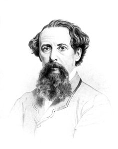 Charles Dickens, englischer Autor des 19. Jahrhunderts, 1910