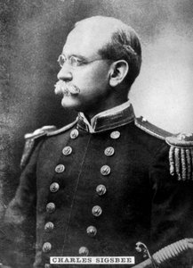 Charles Dwight Sigsbee, Konteradmiral der US-Marine, ca. 1910 von Unbekannt