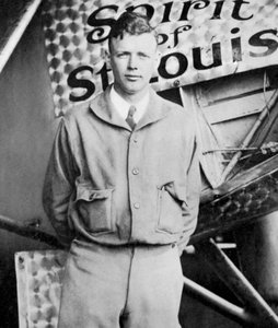 Charles Lindbergh, rekordbrechender Flieger, 1927 von Unbekannt
