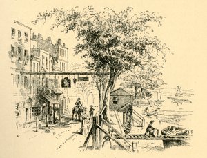 Chelsea war damals ein Dorf am Flussufer, 1907 von Unbekannt
