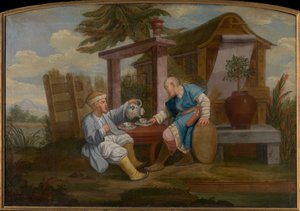 Chinoiserie, Mitte des 18. Jahrhunderts von Unbekannt