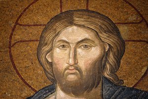 Chora-Kirche-Museum: Jesus Pantokrator Mosaik, Istanbul, Türkei