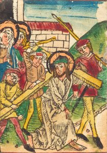 Christus trägt das Kreuz, ca. 1470-1480 von Unbekannt