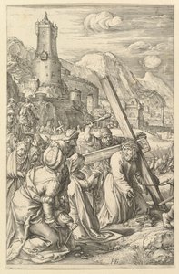 Christus trägt das Kreuz, aus Die Passion Christi, ca. 1598-1617