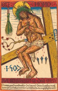 Christus als der Schmerzensmann, 1507 von Unbekannt
