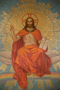 Christus in Majestät - Kirche St. Alphonsus Liguori, Rom, Italien