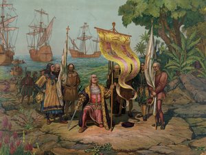 Christoph Kolumbus (1451-1506) beansprucht die 