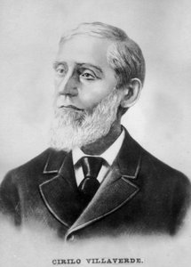 Cirilo Villaverde, kubanischer Dichter, Romanautor, Journalist und Freiheitskämpfer, ca. 1910