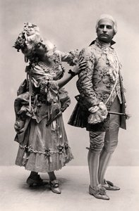 Clara Dow und Henry Lytton in Iolanthe, 1907