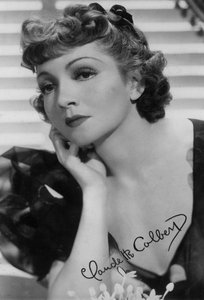 Claudette Colbert, amerikanische Schauspielerin, 20. Jahrhundert