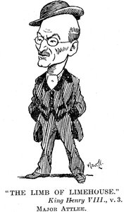 Clement Attlee 1883-1967 britischer Labour-Politiker, 1932 von Unbekannt