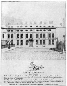 Cleveland House bei St. James, London, 1799 1907