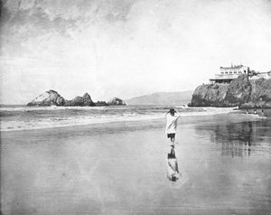 Cliff House und Seal Rocks, San Francisco, Kalifornien, USA, ca. 1900 von Unbekannt
