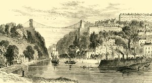 Clifton-Hängebrücke von Unbekannt