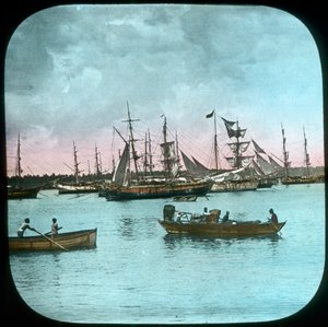 Colombo Hafen, Ceylon, Ende des 19. oder Anfang des 20. Jahrhunderts von Unbekannt