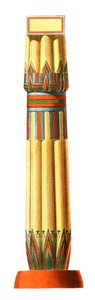 Säule aus Luxor, Ägypten, 1928 von Unbekannt
