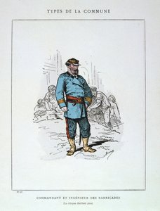 Kommandant und Ingenieur der Barrikaden, Pariser Kommune