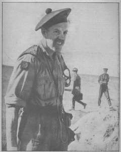 Kommandeur der 51. Highland Division, Generalmajor Douglas Wimberley, D.S.O., M.C., 1943-44 von Unbekannt