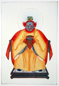 Konfuzius der Große Unapotheosierte Gott von China von Unbekannt