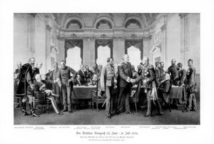 Kongress von Berlin 13. Juni - 13. Juli 1878, 1900 von Unbekannt