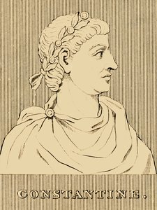 Konstantin, 272 - 337 n. Chr., 1830
