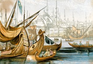 Konstantinopel, Türkei, 19. Jahrhundert