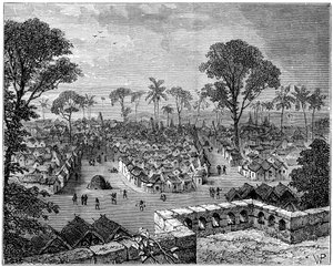 Kumasi, Aschanti-Krieg, Afrika, 1900