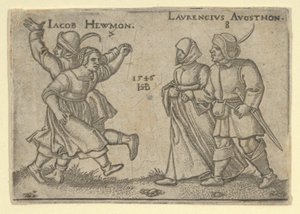 Kopie von Juli und August, aus Das Fest der Bauern oder die zwölf Monate, nach 1547 von Unbekannt