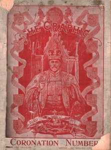 Krönung von König Edward VII, Titelblatt der Zeitschrift The Graphic von Unbekannt