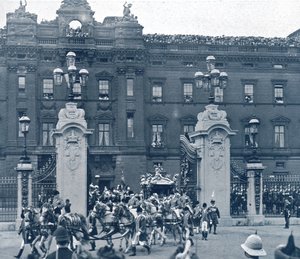 Krönung von König Georg V. und Königin Mary, London, 1911 von Unbekannt