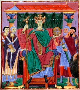 Krönung von Otto III., deutscher König, ca. 998