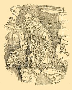 Cosmo De Medici als einer der Weisen, ca. 1930