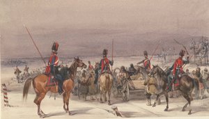 Kosaken eskortieren Deportierte, 1831