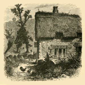 Hütte in Radway, 1898 von Unbekannt