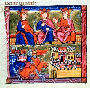 Rat von Akkon und die Belagerung von Damaskus, 1147-1148 von Unbekannt