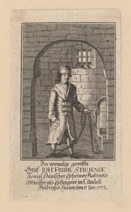 Graf Johann Friedrich Struensee von Unbekannt