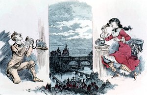 Flirten per Telefon quer durch Paris