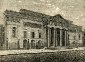 Covent Garden Theatre: Frontansicht