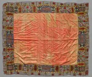 Decke mit abstrakten floralen Motiven, 18. Jahrhundert von Unbekannt