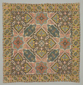 Umschlag mit geometrischem Design, 1800er Jahre von Unbekannt