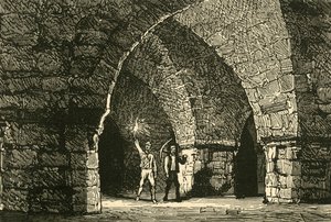 Krypta der Christ Church Cathedral, Dublin, spätes 19. Jahrhundert von Unbekannt