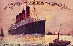 Cunard Line - Schnellste Dampfer der Welt