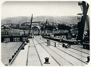 Zollpier, Valparaiso, 1911 von Unbekannt