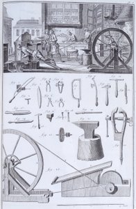 Besteckherstellung, ca. 1750er